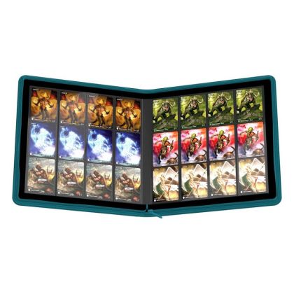 КЛАСЬОР ЗА КАРТИ - ULTIMATE GUARD ZIPFOLIO XS 24-POCKET 480 CARDS (за LCG, TCG и др) - ПЕТРОЛ