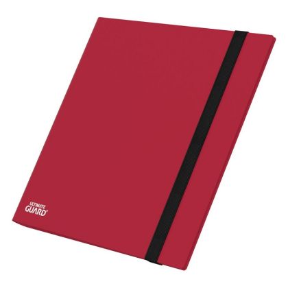 КЛАСЬОР ЗА КАРТИ - ULTIMATE GUARD QUADROW FLEXXFOLIO 24-POCKET 480 CARDS (за LCG, TCG и др) - ЧЕРВЕН