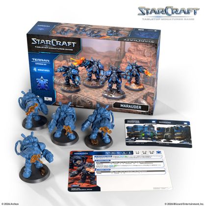 STARCRAFT: TABLETOP MINIATURE GAME - EXPANSION SET - TERRAN: MARAUDER