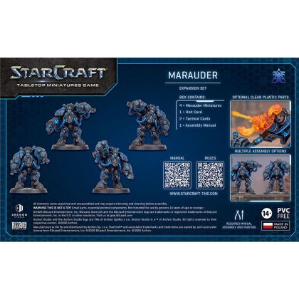 STARCRAFT: TABLETOP MINIATURE GAME - EXPANSION SET - TERRAN: MARAUDER