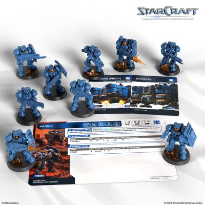STARCRAFT: TABLETOP MINIATURE GAME - EXPANSION SET - TERRAN: MARINE
