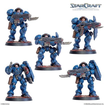 STARCRAFT: TABLETOP MINIATURE GAME - EXPANSION SET - TERRAN: MARINE