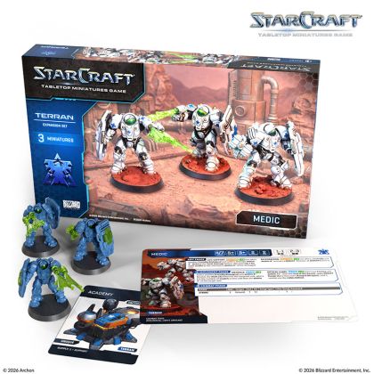 STARCRAFT: TABLETOP MINIATURE GAME - EXPANSION SET - TERRAN: MEDIC