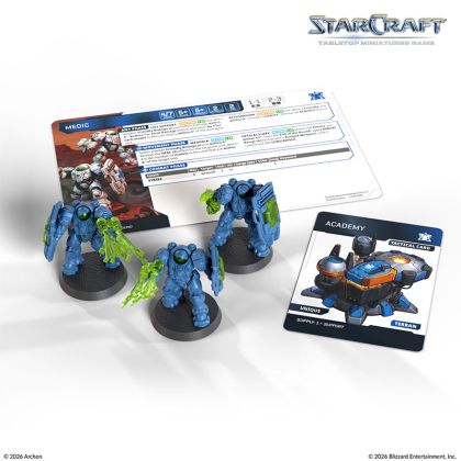 STARCRAFT: TABLETOP MINIATURE GAME - EXPANSION SET - TERRAN: MEDIC