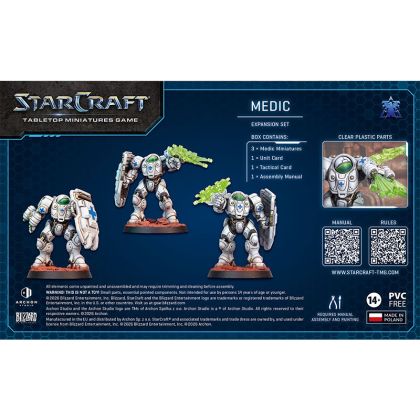 STARCRAFT: TABLETOP MINIATURE GAME - EXPANSION SET - TERRAN: MEDIC
