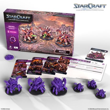 STARCRAFT: TABLETOP MINIATURE GAME - EXPANSION SET - ZERG: ROACH