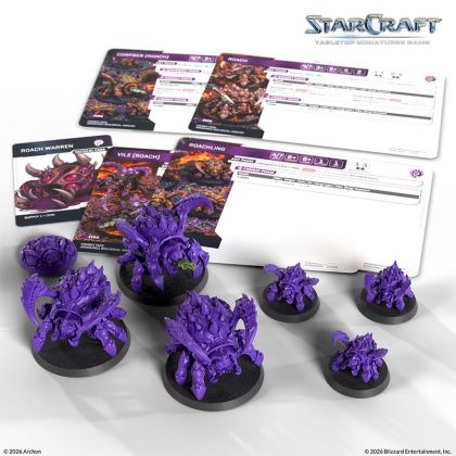 STARCRAFT: TABLETOP MINIATURE GAME - EXPANSION SET - ZERG: ROACH