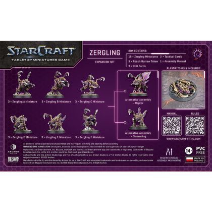 STARCRAFT: TABLETOP MINIATURE GAME - EXPANSION SET - ZERG: ZERGLING