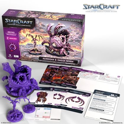 STARCRAFT: TABLETOP MINIATURE GAME - HERO EXPANSION SET - ZERG: KERRIGAN