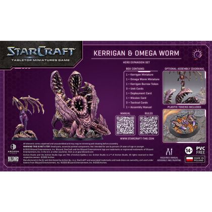 STARCRAFT: TABLETOP MINIATURE GAME - HERO EXPANSION SET - ZERG: KERRIGAN