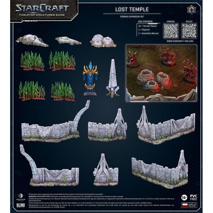 STARCRAFT: TABLETOP MINIATURE GAME - TERRAIN EXPANSION SET - LOST TEMPLE