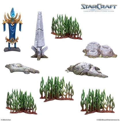 STARCRAFT: TABLETOP MINIATURE GAME - TERRAIN EXPANSION SET - LOST TEMPLE