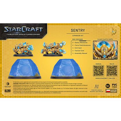 STARCRAFT: TABLETOP MINIATURE GAME - EXPANSION SET - PROTOSS: SENTRY