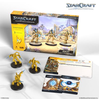 STARCRAFT: TABLETOP MINIATURE GAME - EXPANSION SET - PROTOSS: ZEALOT