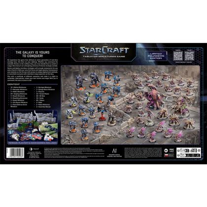 БЪНДЪЛ STARCRAFT: TABLETOP MINIATURE GAME - TWO PLAYER STARTER SET + PROTOSS STARTER SET - FOUNDERS EDITION