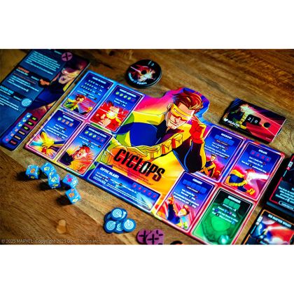 DICE THRONE: MARVEL X-MEN - CYCLOPS V. ROGUE V. GAMBIT V. JEAN GRAY