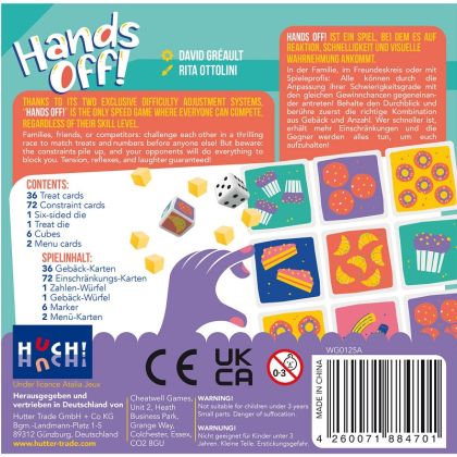 HANDS OFF! - ПРЕОЦЕНЕНА - ЛЕКА ПОВРЕДА НА КУТИЯТА