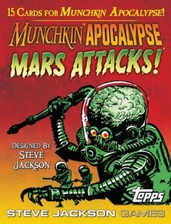 MUNCHKIN APOCALYPSE - MARS ATTACKS! - EXPANSION