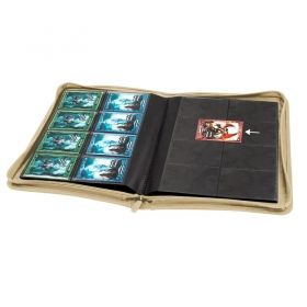 КЛАСЬОР ЗА КАРТИ - ULTIMATE GUARD ZIPFOLIO 8-POCKET 320 CARDS (за LCG, TCG и др) - ПЯСЪЧЕН