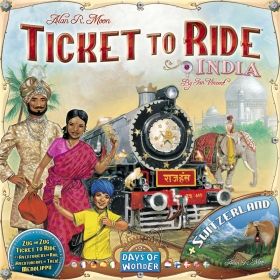 TICKET TO RIDE MAP COLLECTION: VOL. 2 - INDIA &amp; SWITZERLAND